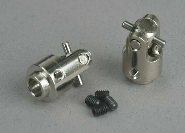 Traxxas Differential Output Yokes, Hardened Steel (W/ U-Joints) (2) (4628X) 1