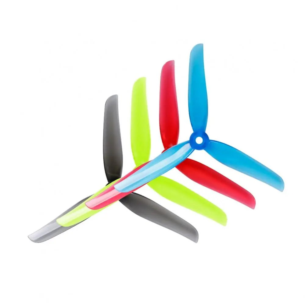 Iflight Nazgul 5140 Tri-Blades Cw Ccw Propellers (Transparent Yellow) Np08384 1