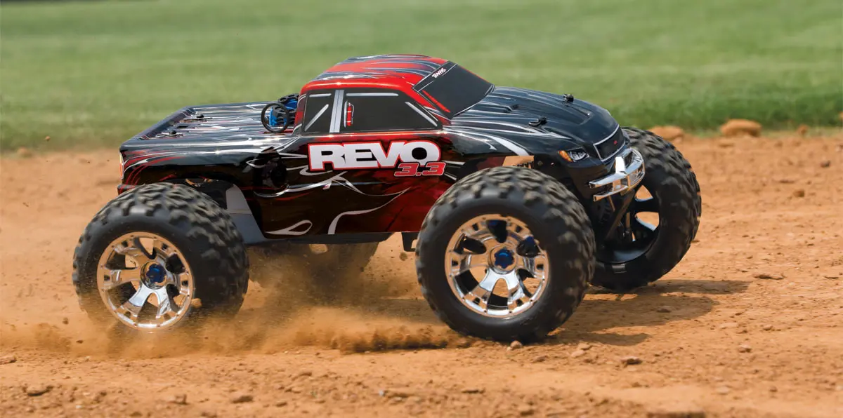 Traxxas Revo 3.3 1/10 Scale 4Wd Nitro-Powered Monster Truck (53097-3) 1