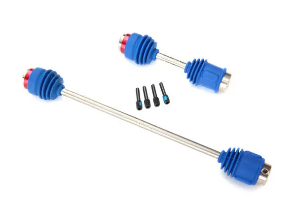 Traxxas Driveshafts, Center (Steel Constant-Velocity) Front (1)/ Rear (1) (5650R) 1