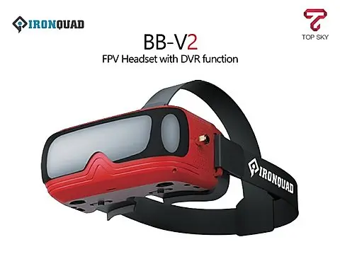 Iron Quad Fpv Headset With Dvr Function 1