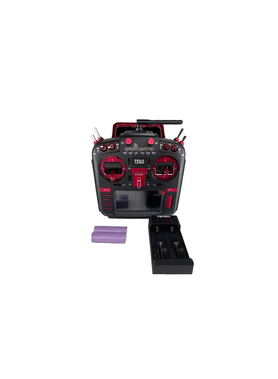 Radiomaster Tx16s Max Mkii 4In1 + Batteries (Rm-16M-R) 1