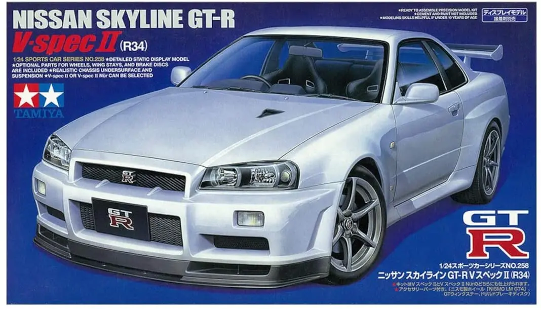 Tamiya 1/24 Nissan Skyline Gt-Rv (Tam24258) 1