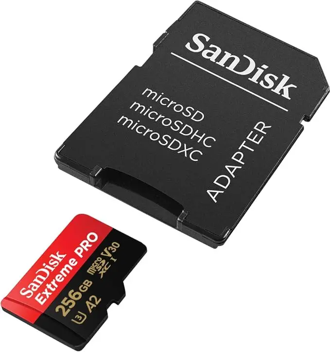 Sandisk 256Gb Extreme Pro® Microsd™ Uhs-I Card With Adapter 1