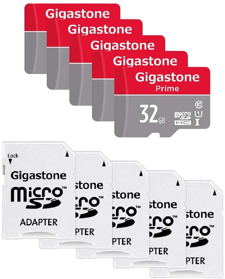 Gigastone 32Gb Micro Sd Card With Adapter (1) 1
