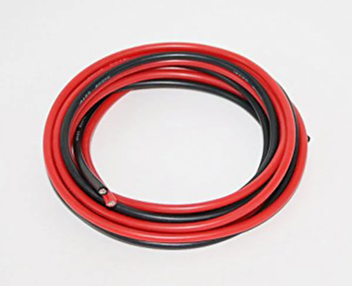 Black/Red 14Awg Silicone Wire 1