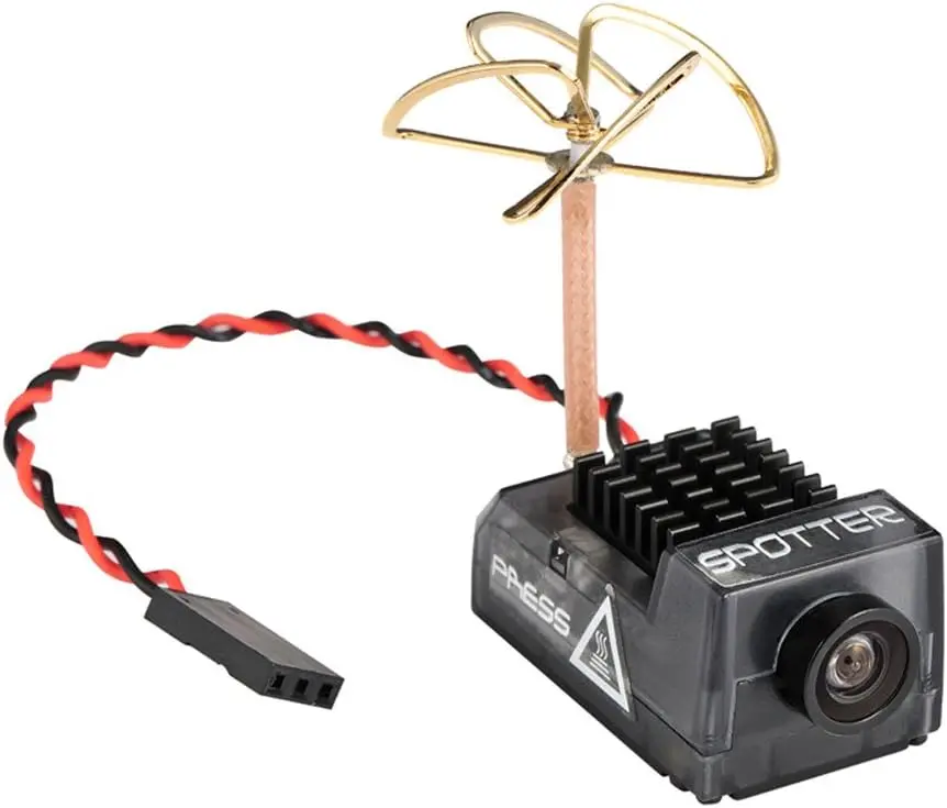 Spotter V2 Micro Fpv Aio Camera 5.8G With Osd Integrated Mic Fov170 Degree 700Tvl Video Transmitter 40Ch 20Mw-200Mw Adjustable Vtx For Mini Fpv Rc Drone 1