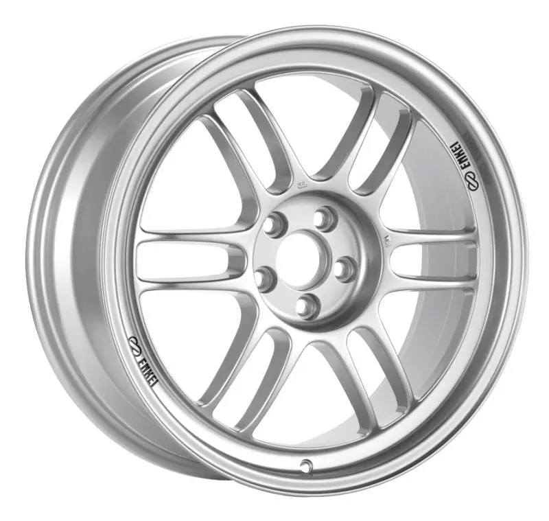 Enkei Rpf1 Forged Alloy Wheel – 18×9.5, 5×114.3, +15Mm Offset, 73Mm Hub Bore (Silver, Fits Nissan 350Z/G35) 1