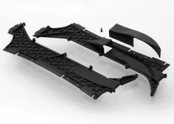 Traxxas Tunnels, Left & Right/ Vent Cover/ 3X8mm Cs (1) (6420) 1