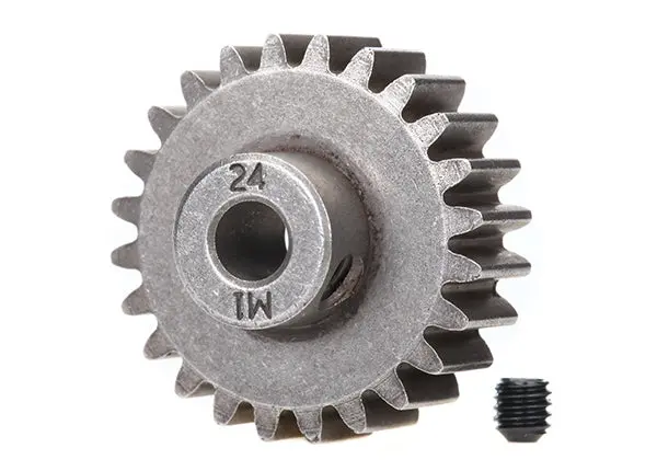 Traxxas Gear, 24-T Pinion (1.0 Metric Pitch) (Fits 5Mm Shaft) (6496X) 1