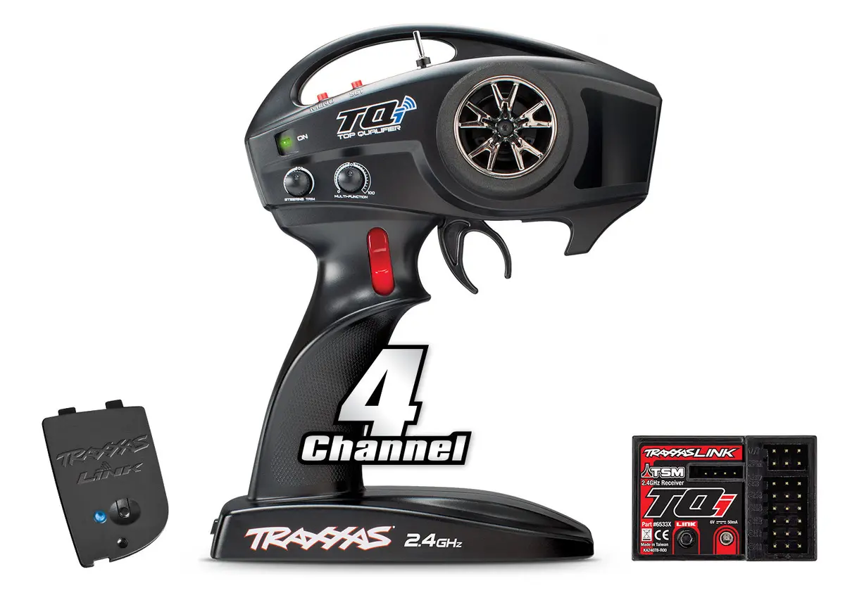 Traxxas Tqi 4-Ch 2.4 Ghz Radio System & Wireless Module(Tra6507a) 1