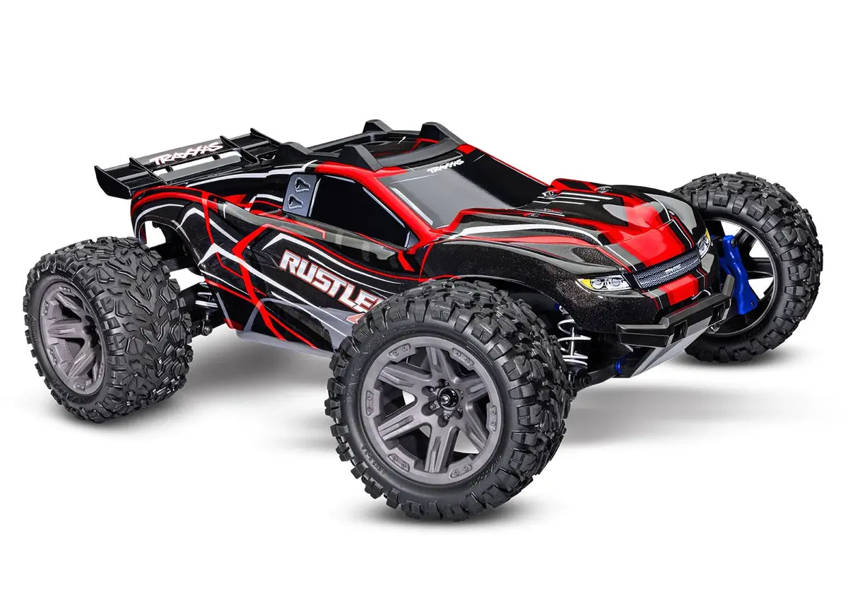 Traxxas Rustler 4X4 2S Brushless: 1/10 Scale 4Wd Stadium Truck Traxxas (67164-4) 2