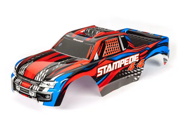 Traxxas Body, Stampede® 4X4, Red (Painted, Decals Applied) (6729R) 1
