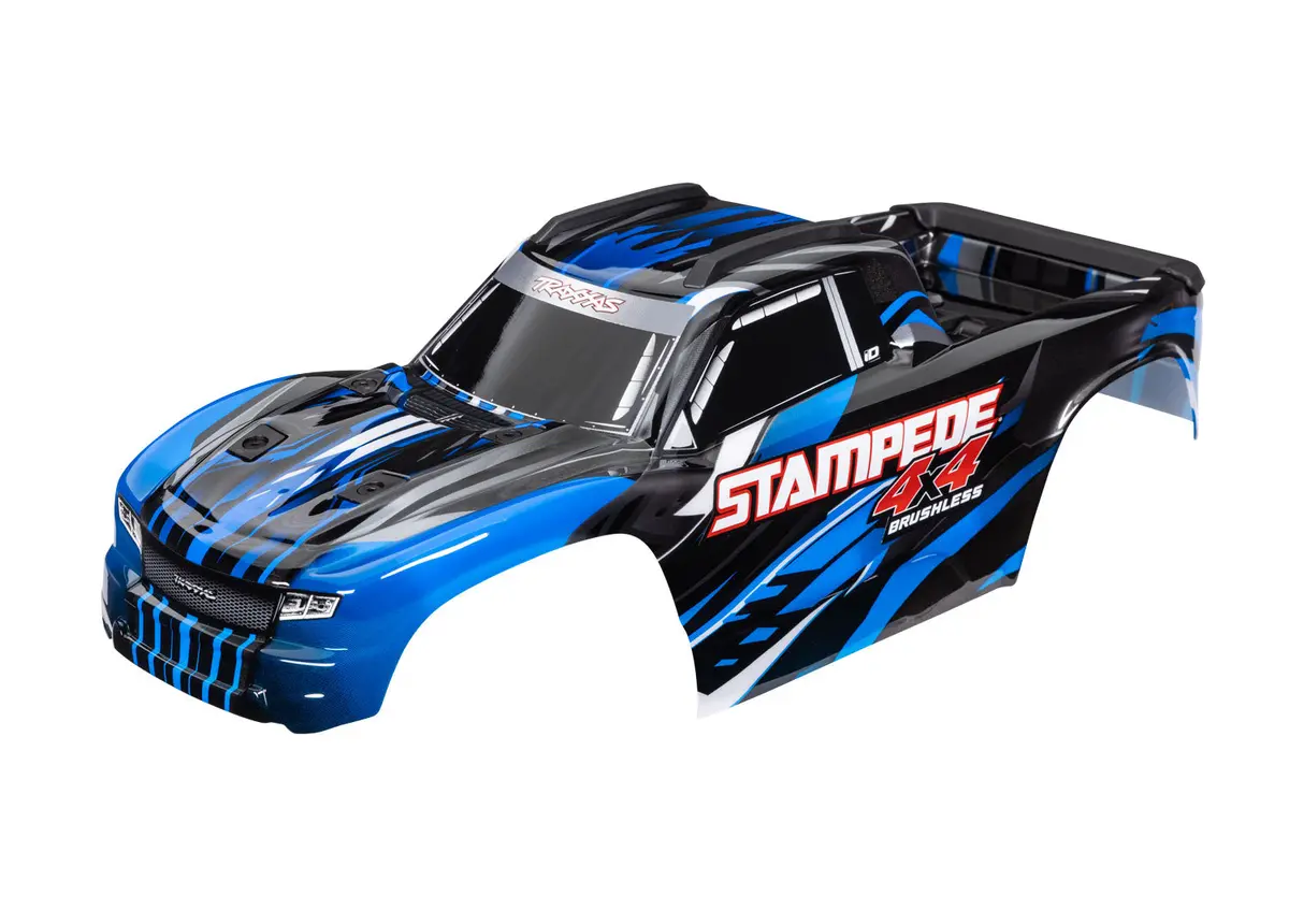 Traxxas: Stampede 4X4 Body  (Painted, Decals Applied) (Assembled With Front & Rear Body Mounts And Rear Body Support For Clipless Mounting) 2