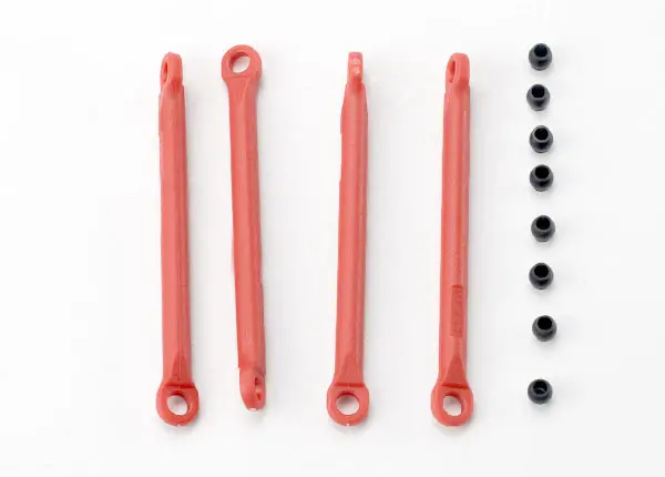 Traxxas Push Rod (Molded Composite) (Red) (4)/ Hollow Balls (8) (7118) 1