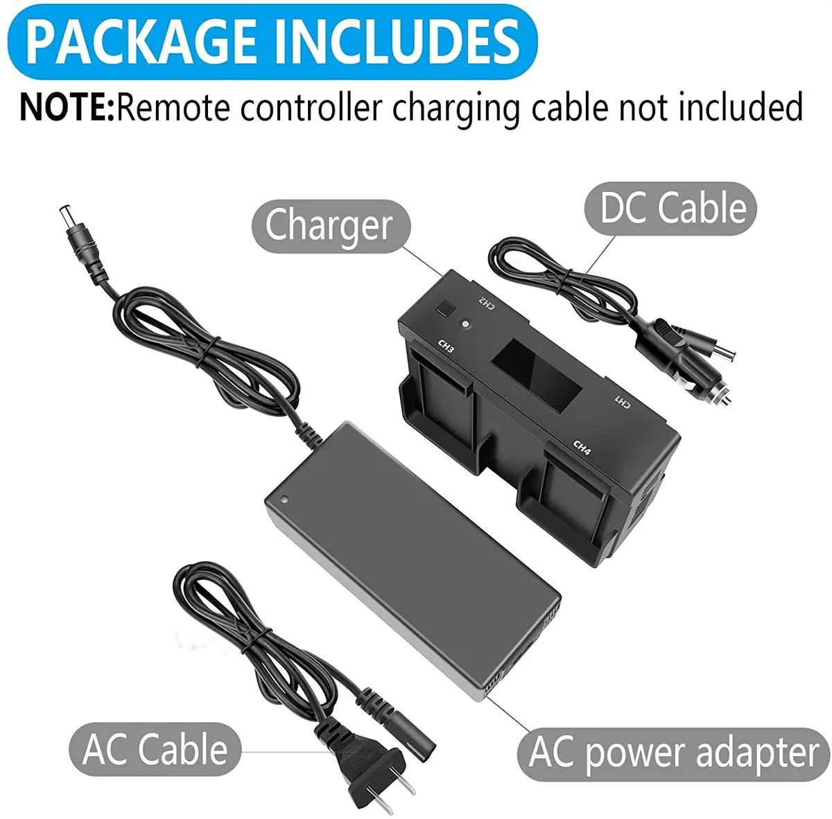 Dji Mavic 2 Zoom/Pro And Remote Controller,5 In 1 Charging Hub With Charging,Discharging And Storage Charging 1
