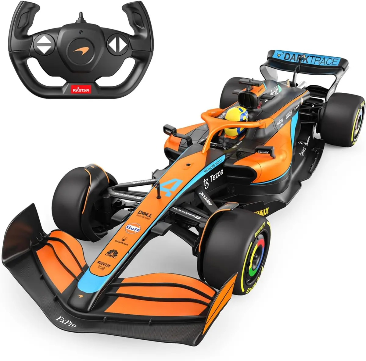 Rastar: Mclaren Mcl36 Formula 1 Race Rc Car 1/12 Scale Mclaren F1 Remote Control Car 1