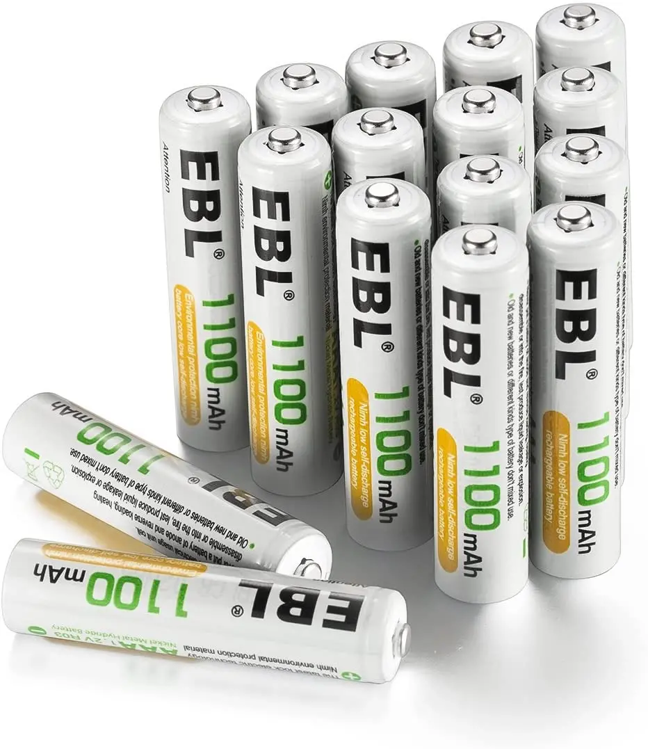 Rechargeable Aaa Batteries 1100Mah Ni-Mh Battery 1