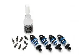 Traxxas Shocks, Aluminum (Assembled With Springs) (4) (7560X) 1