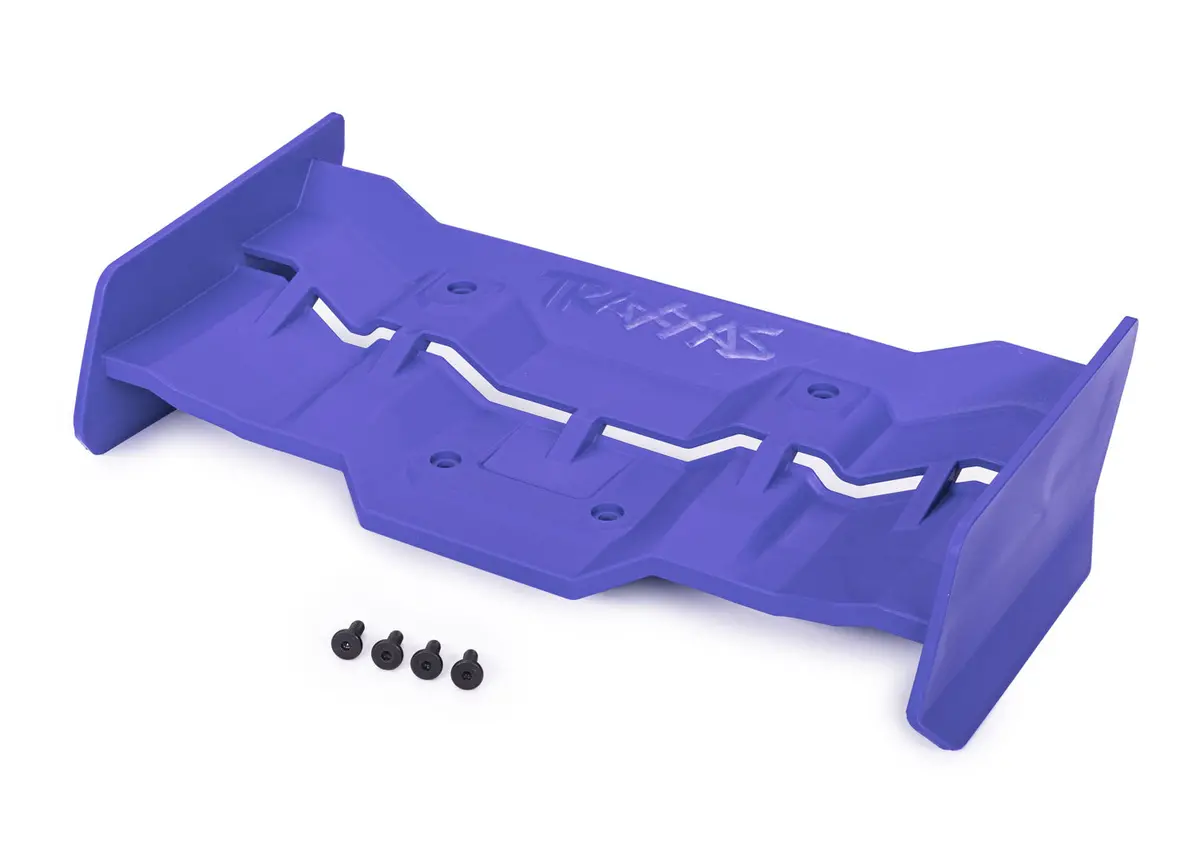 Traxxas Xrt Blue High-Downforce Wing With Hardware (Tra7821x) 1