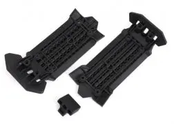 Traxxas Skid Plate, Front (1), Rear (1)/ Rubber Impact Cushion (1) (7844) 1