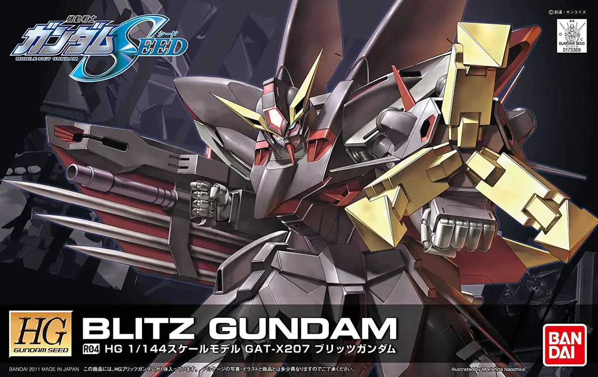 Bandai Hgseed R04 Gat-X207 Blitz Gundam (Bas2156315) 1