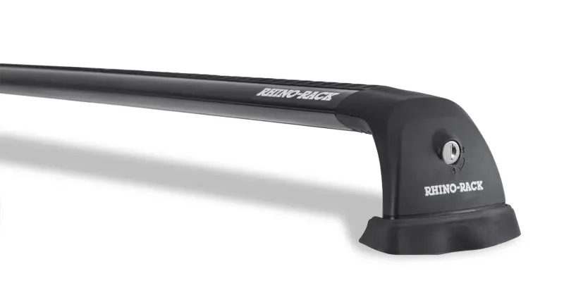 Rhino-Rack Vortex Rvp Roof Rack System For 2010–2013 Mazda3 Sedan – 2-Bar Black Setup 1