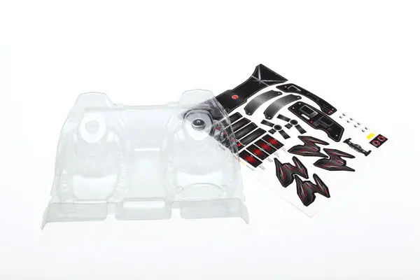 Traxxas Interior, Clear (Unpainted) (8512) 1