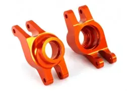 Traxxas Carriers, Stub Axle (Orange-Anodized 6061-T6 Aluminum) (Rear) (2) (8952A) 1