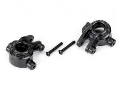 Traxxas Steering Blocks, Extreme Heavy Duty, Black (Left & Right)/ 3X20mm Bcs (2) (9037) 1