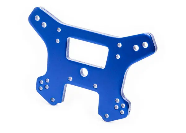 Traxxas Shock Tower, Front, 6061-T6 Aluminum (Blue-Anodized) (9539) 1
