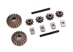 Traxxas Gear Set, Differential (Output Gears (2)/ Spider Gears (4)/ Spider Gear Shafts (2)/ Spacers (4)) (9582) 1