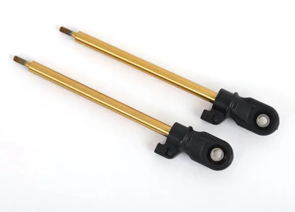 Traxxas Shock Shaft, 80Mm (Gt-Maxx®) (Tin-Coated) (2) (Assembled With Rod Ends And Steel Hollow Balls) (9662T) 1