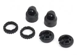 Traxxas Shock Caps, Gt-Maxx® Shocks (2)/ Spring Perch/ Adjusters (2) (For 2 Shocks) (For Sledge™) (9664) 1