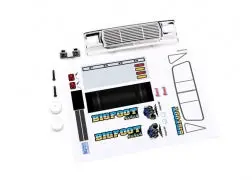 Traxxas Body Conversion Kit, 1/18 Scale Trx-4Mt™ Bigfoot® No. 1 (Includes Front Grille, Engine Detail & Decals) (Fits #9812 Body) (9844X) 1