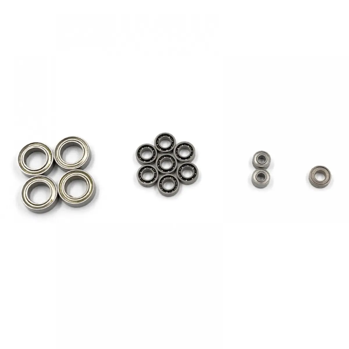Yeah Racing Ybs-0026 Steel Bearing Set (14Pcs) For Kyosho Awd Mini-Z (Ybs-0026) 1