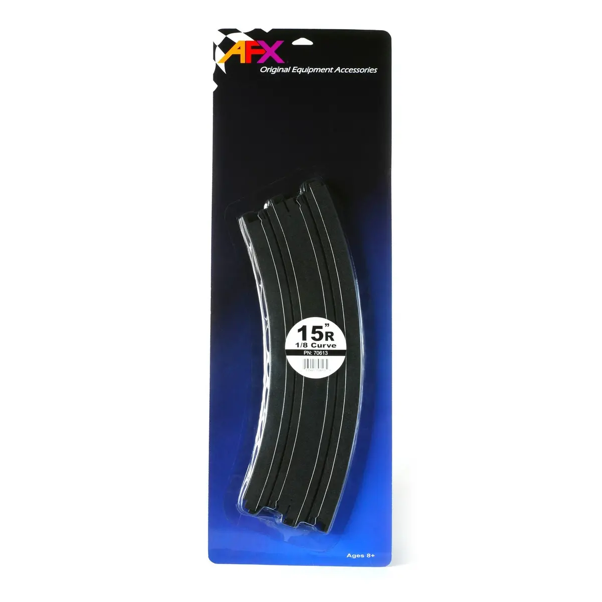 Afx Track, Curve 15" 1/8R Pair (Afx70613) 1