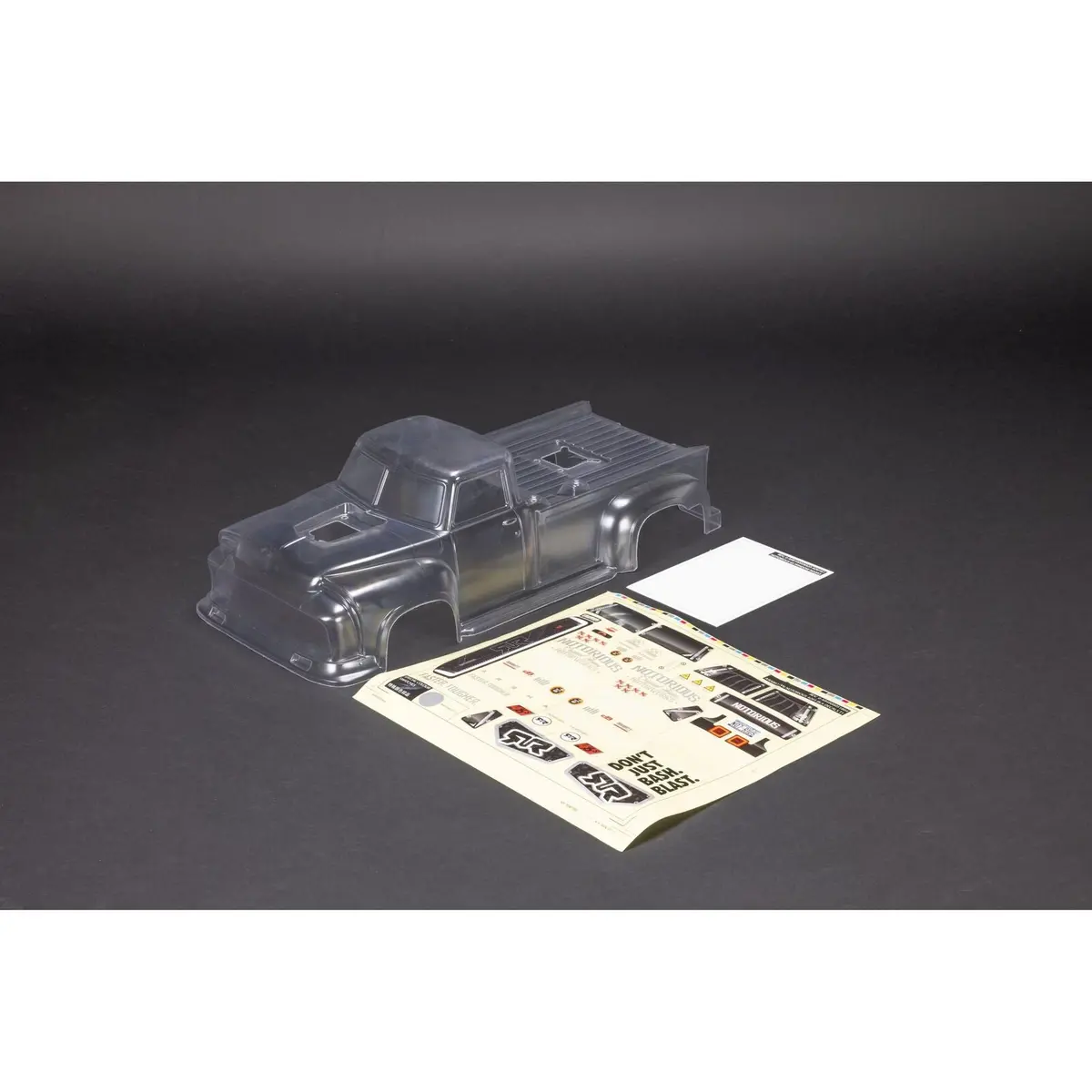 Arrma: 1/8 Clear Body With Decals And Window Mask: Notorious 6S Blx V6 (Ara-1540) 1