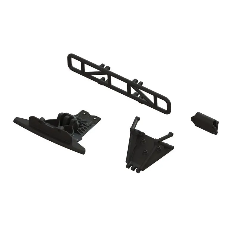 Arrma Lower Skid And Bumper Mount Set, Black (Ara-1577) 1