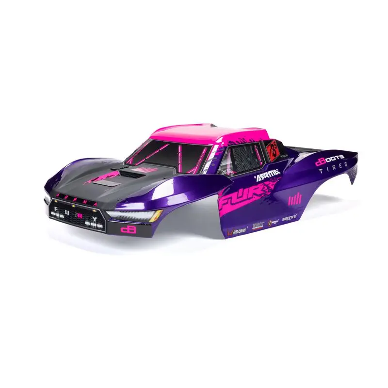 Arrma 1/10 Fury Painted Decaled Trimmed Body Set, Purple (Ara-2121) 1