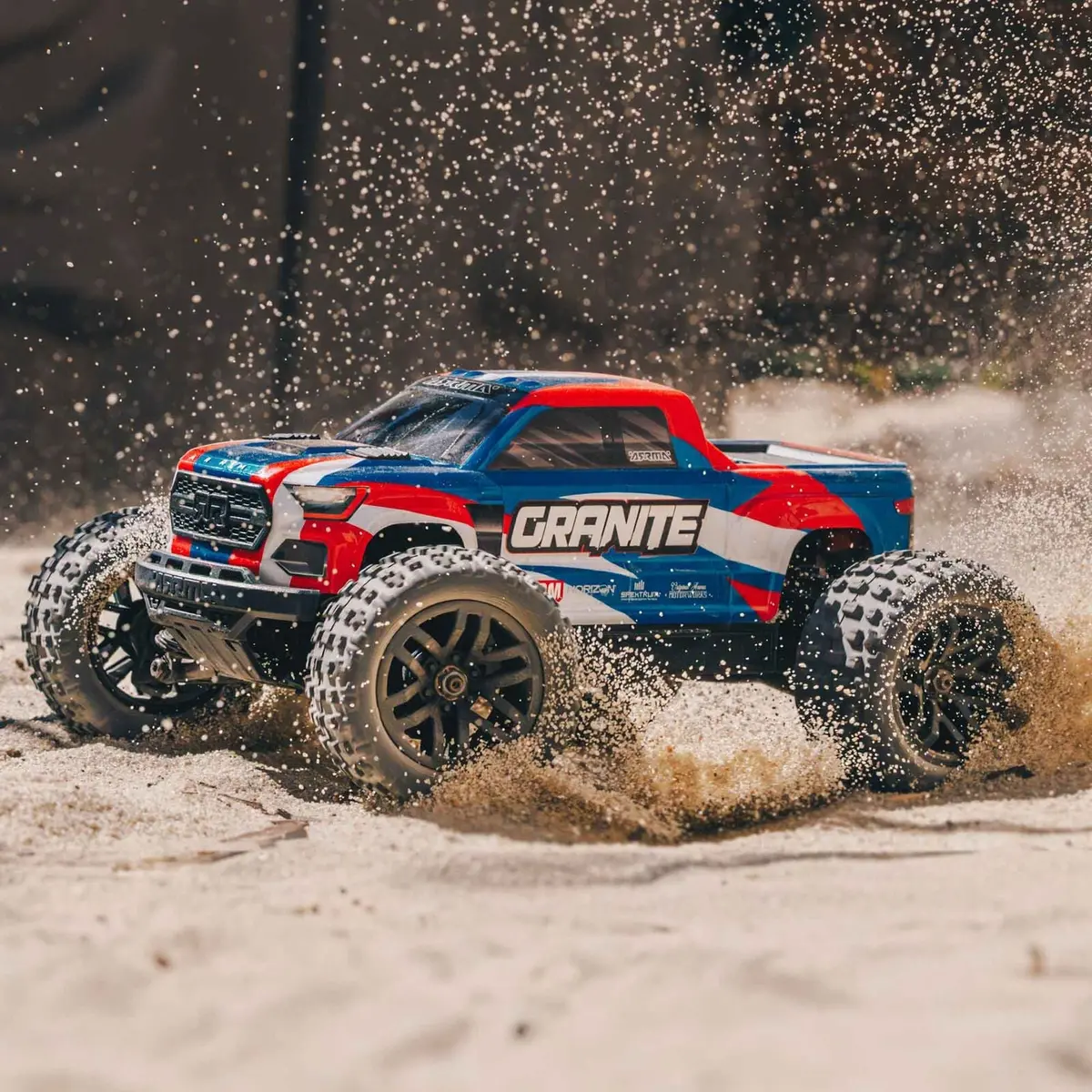 Arrma 1/18 Granite Grom Mega 380 Brushed 4X4 Monster Truck Rtr With Battery & Charger (Ara2102) 1