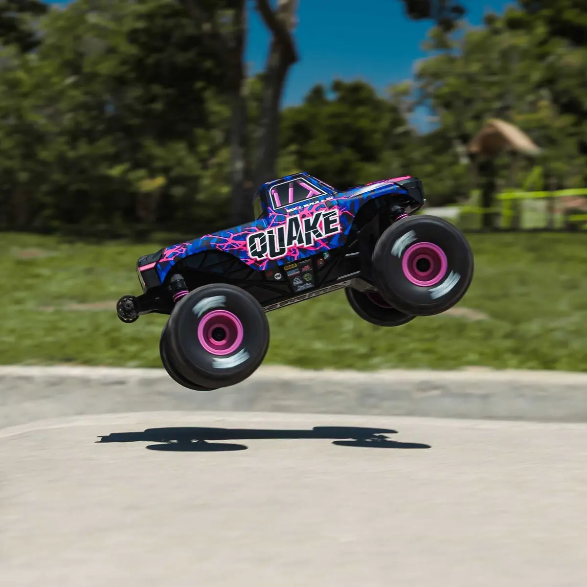 1/16 Quake Grom 4X4 Rtr Brushed Monster Truck (Battery & Charger Included) 1