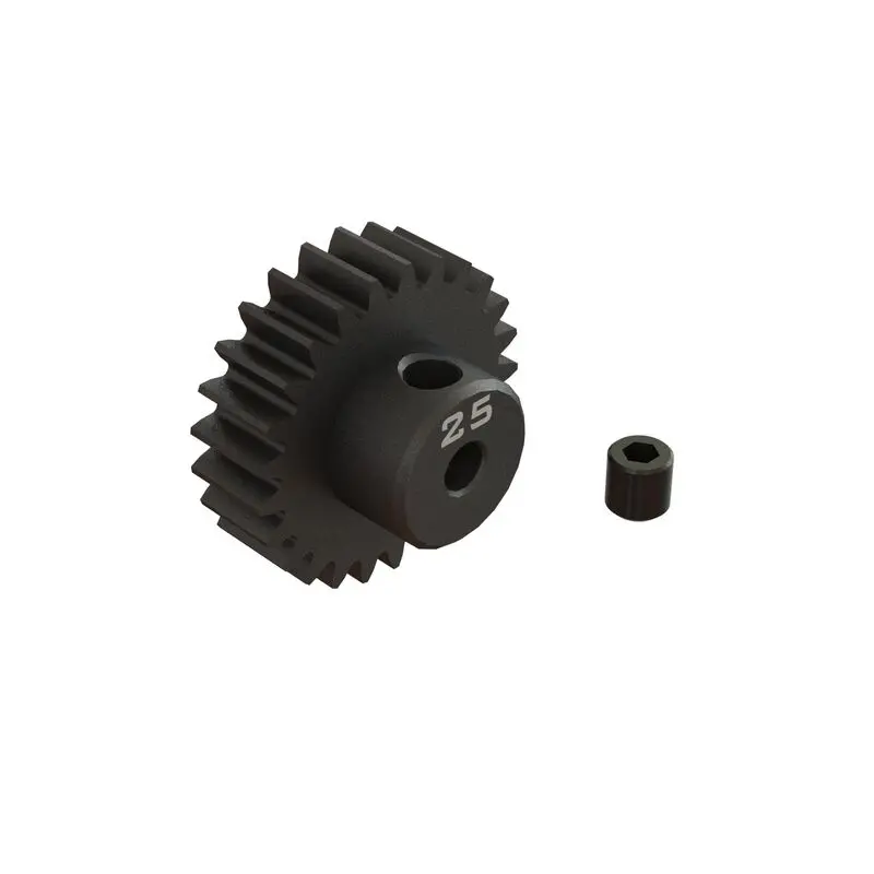 Arrma 25T 0.8Mod 1/8" Bore Cnc Steel Pinion Gear (Ara311087) 1