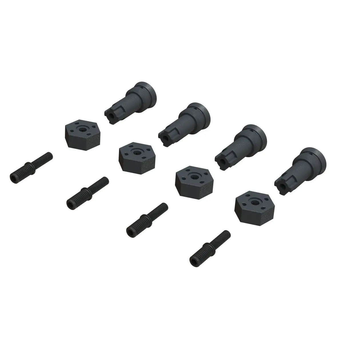 Arrma Wheel Axle And Hub Set (Ara311178) 1