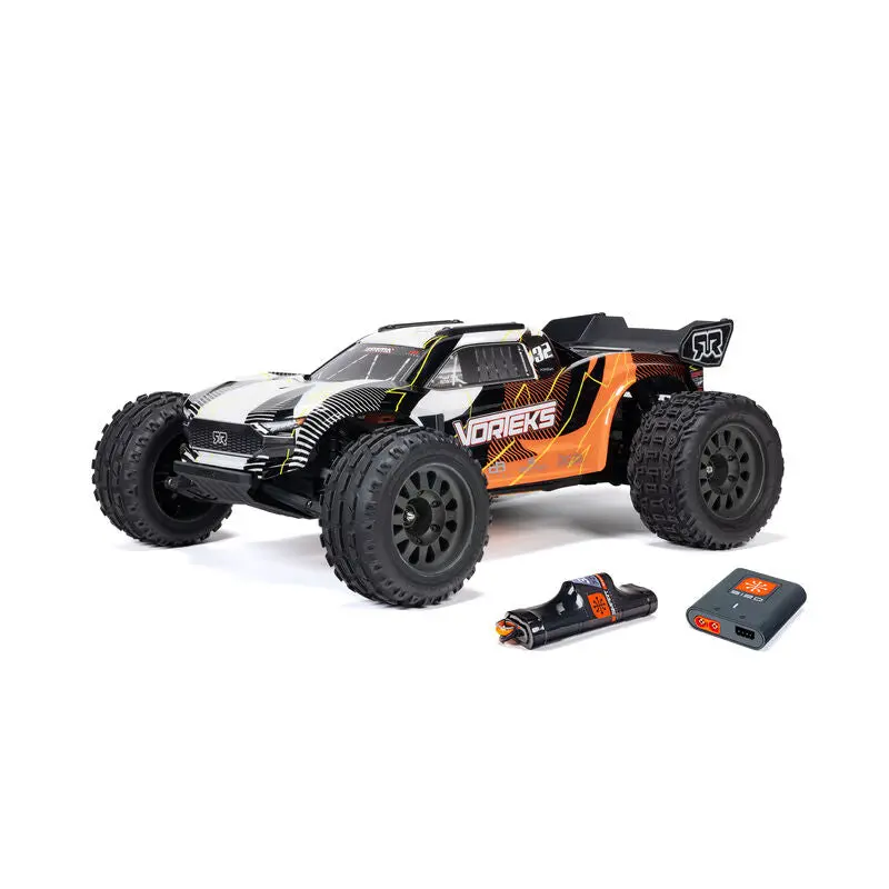 Arrma 1/10 Vorteks Mega 550 2Wd Stadium Truck Rtr With Battery & Charger (Ara3205s) 1