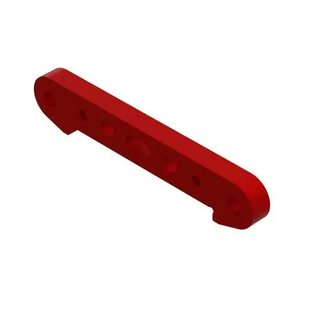 Arrma Aluminum Rear Suspension Mount, Red (Ara330557) 1