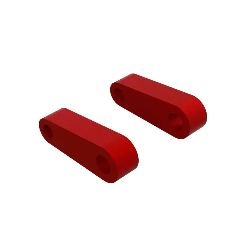 Arrma Aluminum Fr Suspension Mounts, Red (2) (Ara330594) 1