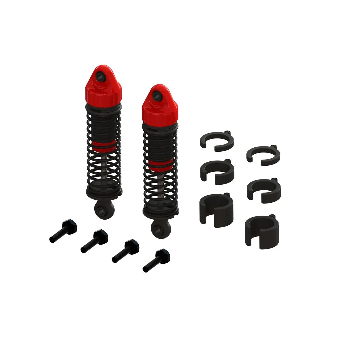 Arrma Shock Set, 58Mm Length, 300 Cst Oil (2Pcs) - Grom (Ara330806) 1