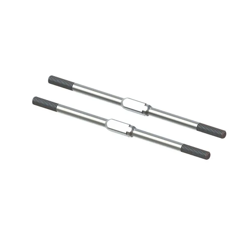 Arrma Steel Turnbuckle, M4x95mm Silver (2) Exb (Ara340175) 1