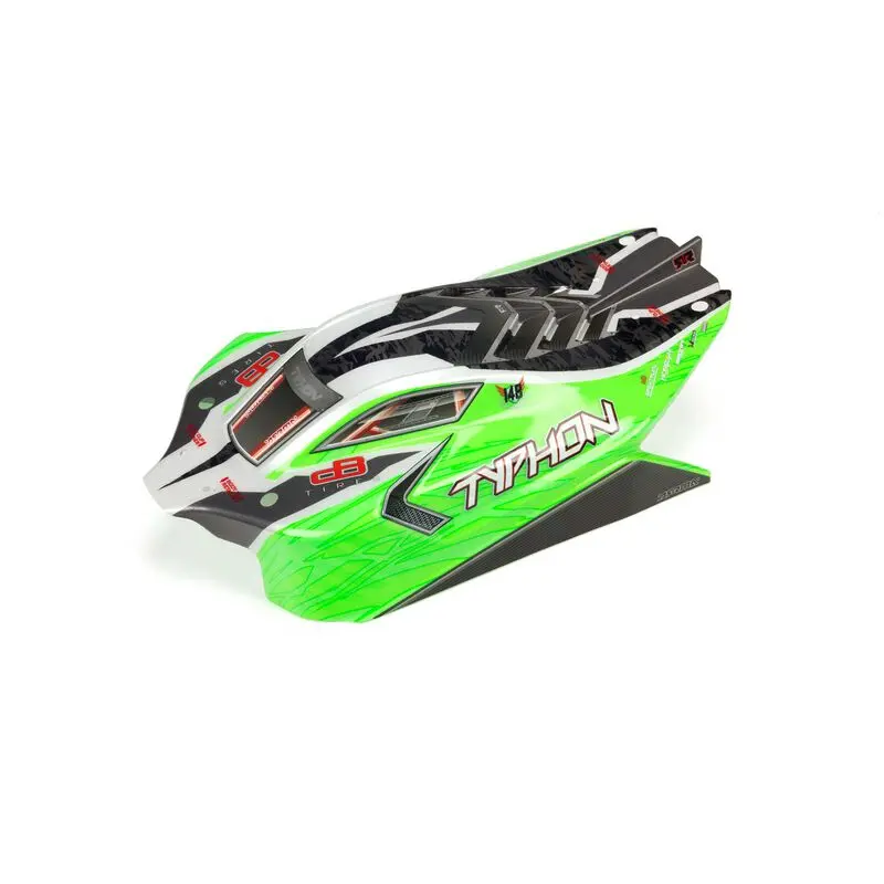 Arrma 1/10 Painted And Trimmed Body With Decals, Green: Typhon 4X4 Blx (Ara402272) 1